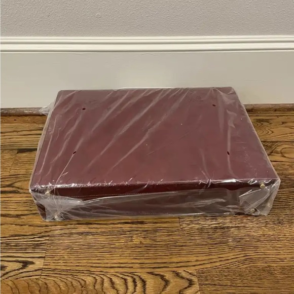 Dilana leather 4” attaché in cognac - Picture 8 of 13